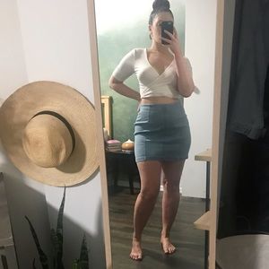 HONEYPUNCH - Denim Skirt - Tag Attached